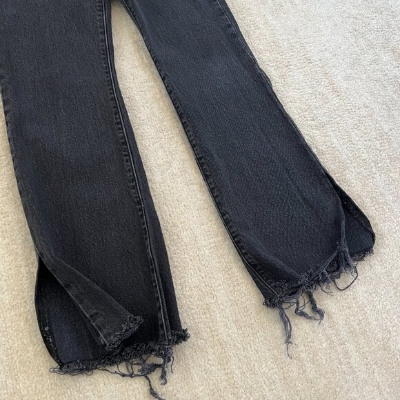 Levi's Premium Ribcage Bootcut Button Fly High Rise Jeans 26 - Picture 10 of 11